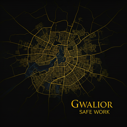 Map of Gwalior